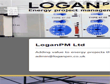 Tablet Screenshot of loganpm.co.uk